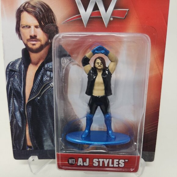 WWE A.J. Styles Nano Metalfigs Mini Figure 1.75" Jada Toys 2017 (n) - Picture 2 of 7
